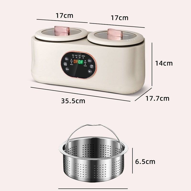 Thumbnail: Double gallbladder electric rice cooker fully automatic and multifunctional elec