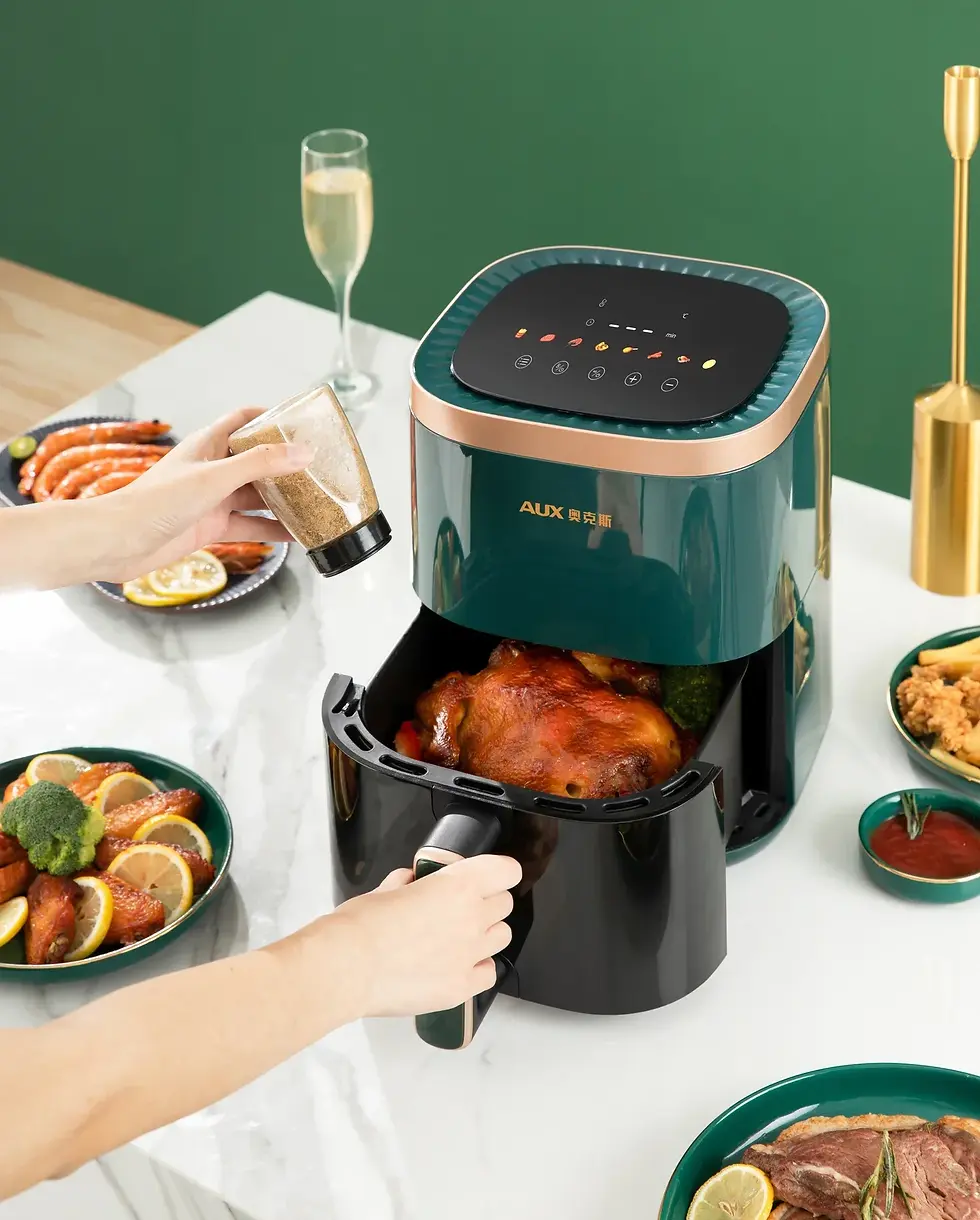 Thumbnail: 220V AXA Air Fryer Model - All-in-One Air Fryer Oven with Smart Auto-Fry, Multi-