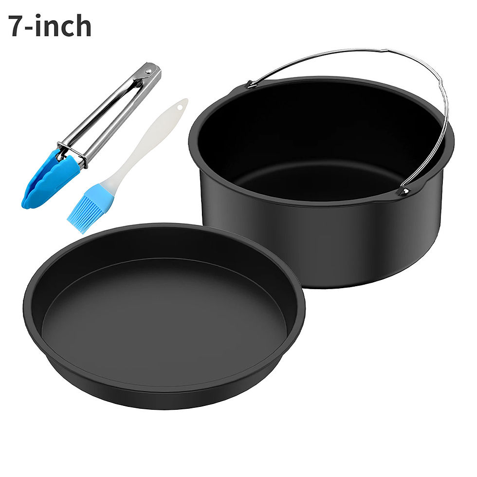 Thumbnail: 7 Inch / 8 Inch Air Fryer Accessories for Gowise Phillips Cozyna and Secura Fit 