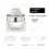 Thumbnail: 12 liters large capacity glass air fryer light wave electric oven
