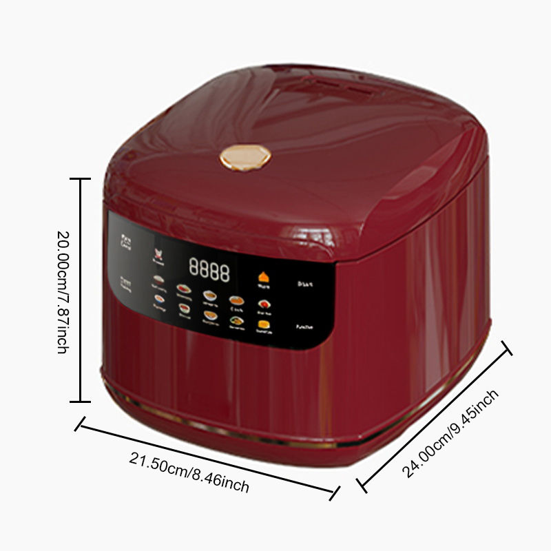Thumbnail: Electric Rice Cooker 2L 1-3 People Multi Cooker Non-Stick Pot Smart Mechanical M