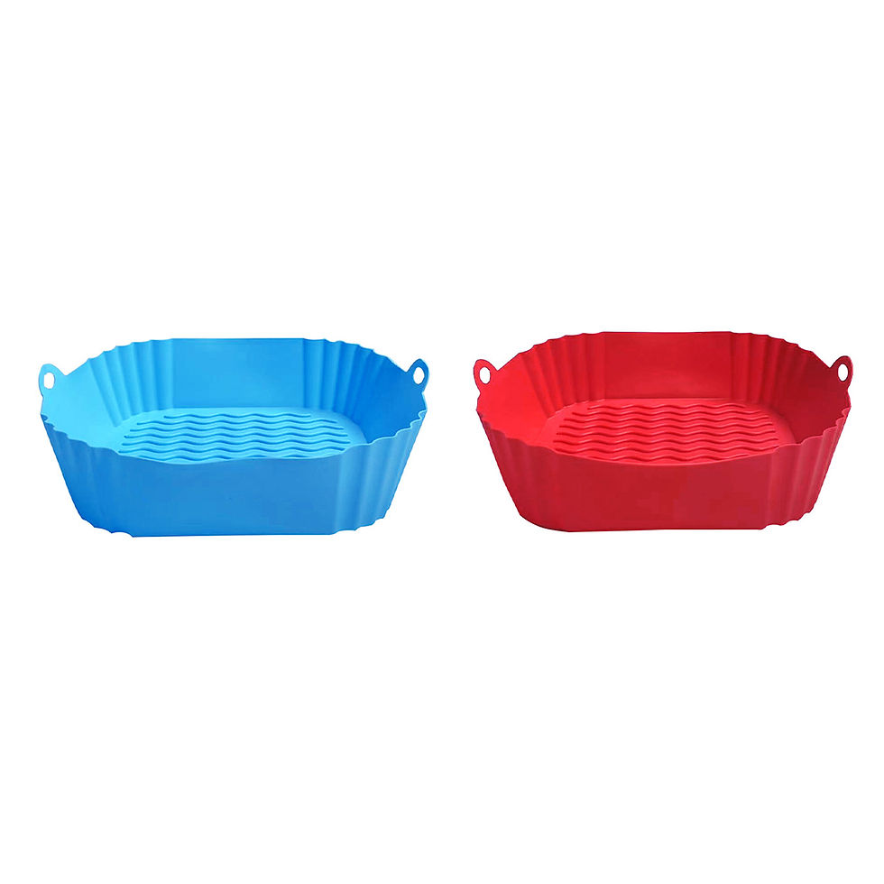 Thumbnail: Square Silicone, Air Fryer Inserts, Air Fryer Pot, Air Fryer Liners, Reusable, A