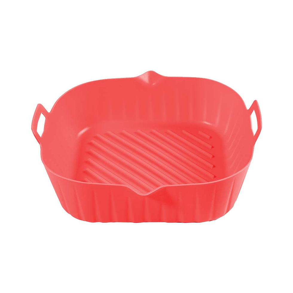 Thumbnail: Square Silicone, Air Fryer Inserts, Air Fryer Pot, Air Fryer Liners, Reusable, A