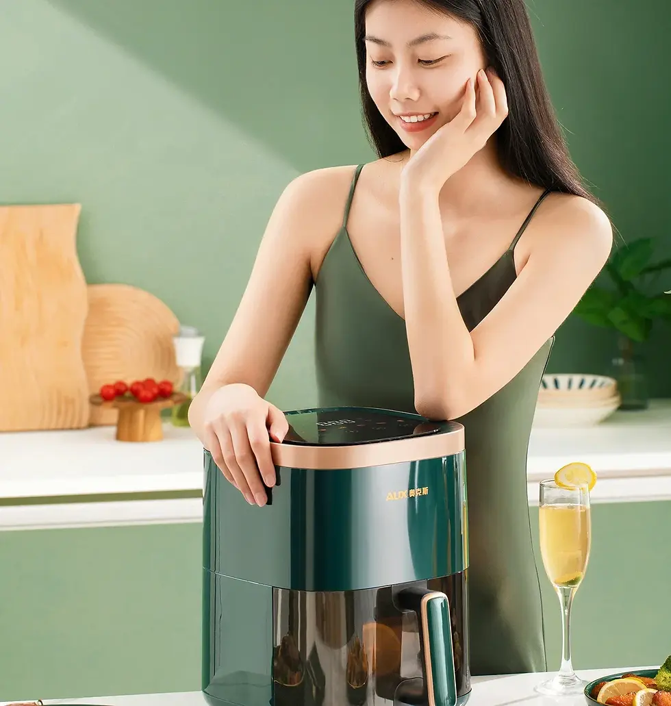 Thumbnail: 220V AXA Air Fryer Model - All-in-One Air Fryer Oven with Smart Auto-Fry, Multi-