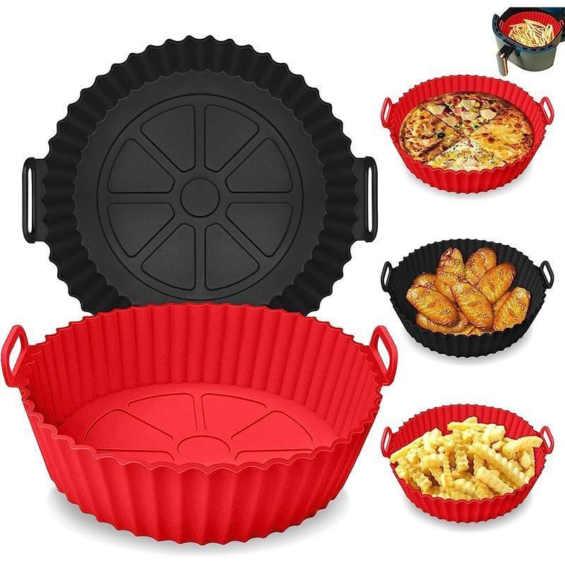 Thumbnail: Air Fryer Silicone Liners Air Fryer Silicone Pot Reusable Silicone Air Fryer Lin
