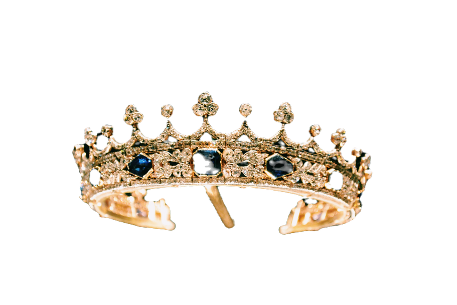 Queen Victoria's Tiara on display at the