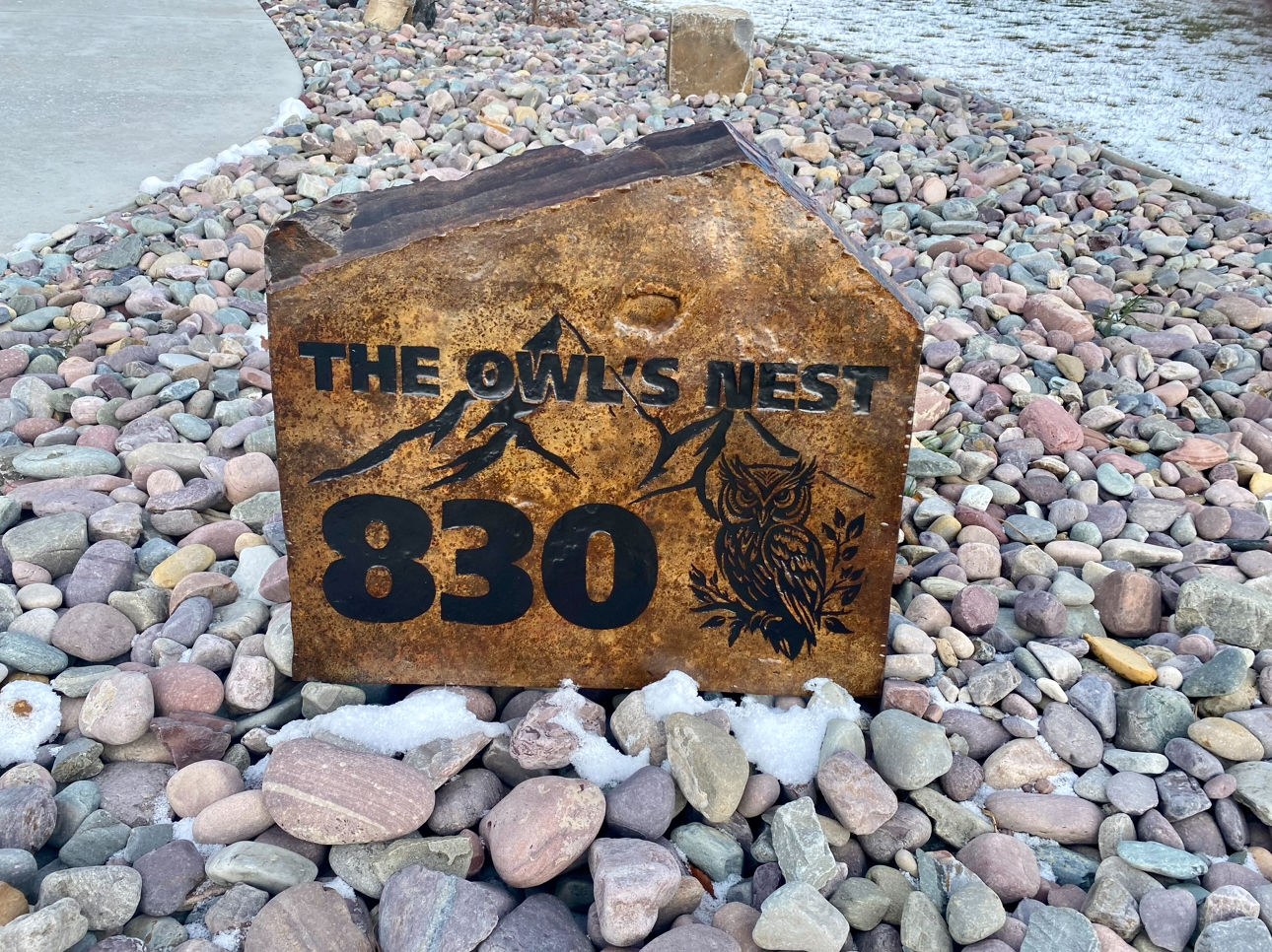 Owl’s Nest house number