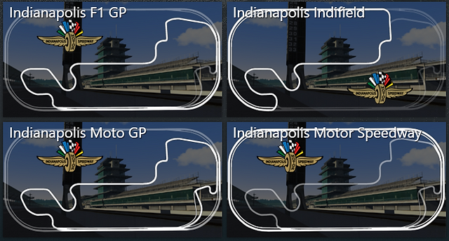 Indianapolis Assetto Corsa Layouts