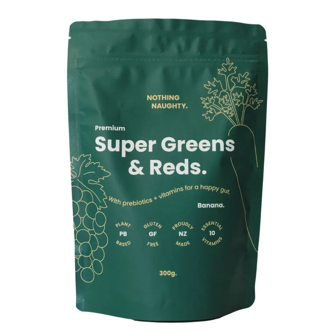 Premium Super Greens & Reds ( Banana Flavour)