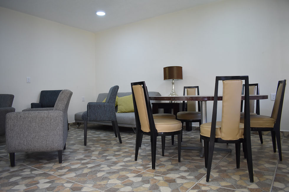 Sala de estar Casa Tepeyac
