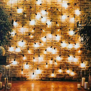 Vibe360 Photo Booth Backdrop - Edison Glow