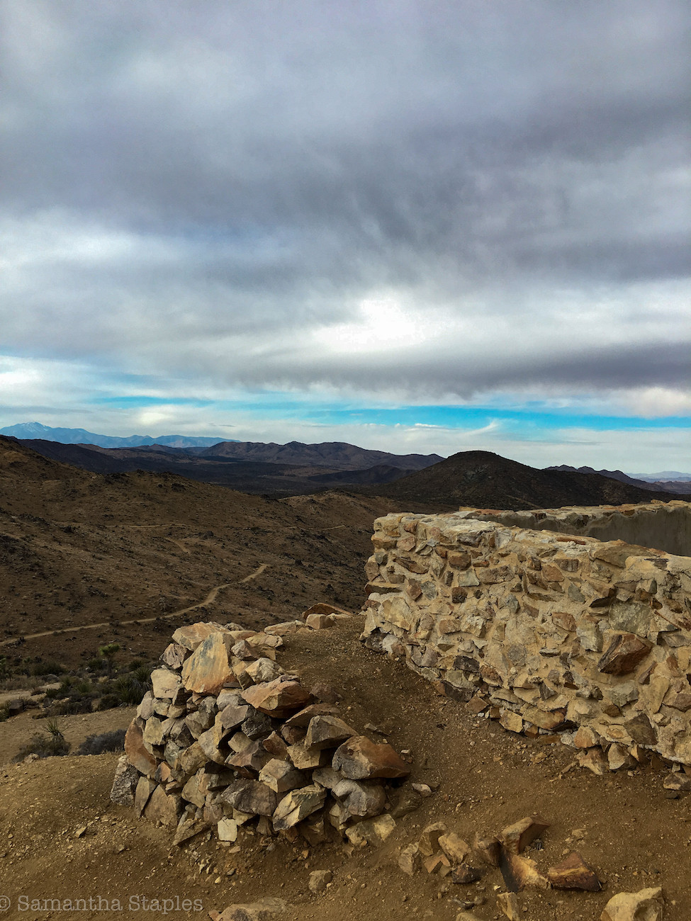 View from the top of Lost Horse Mine.