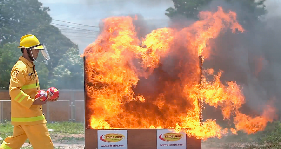 Incendie - Mise en situation Elide Fire