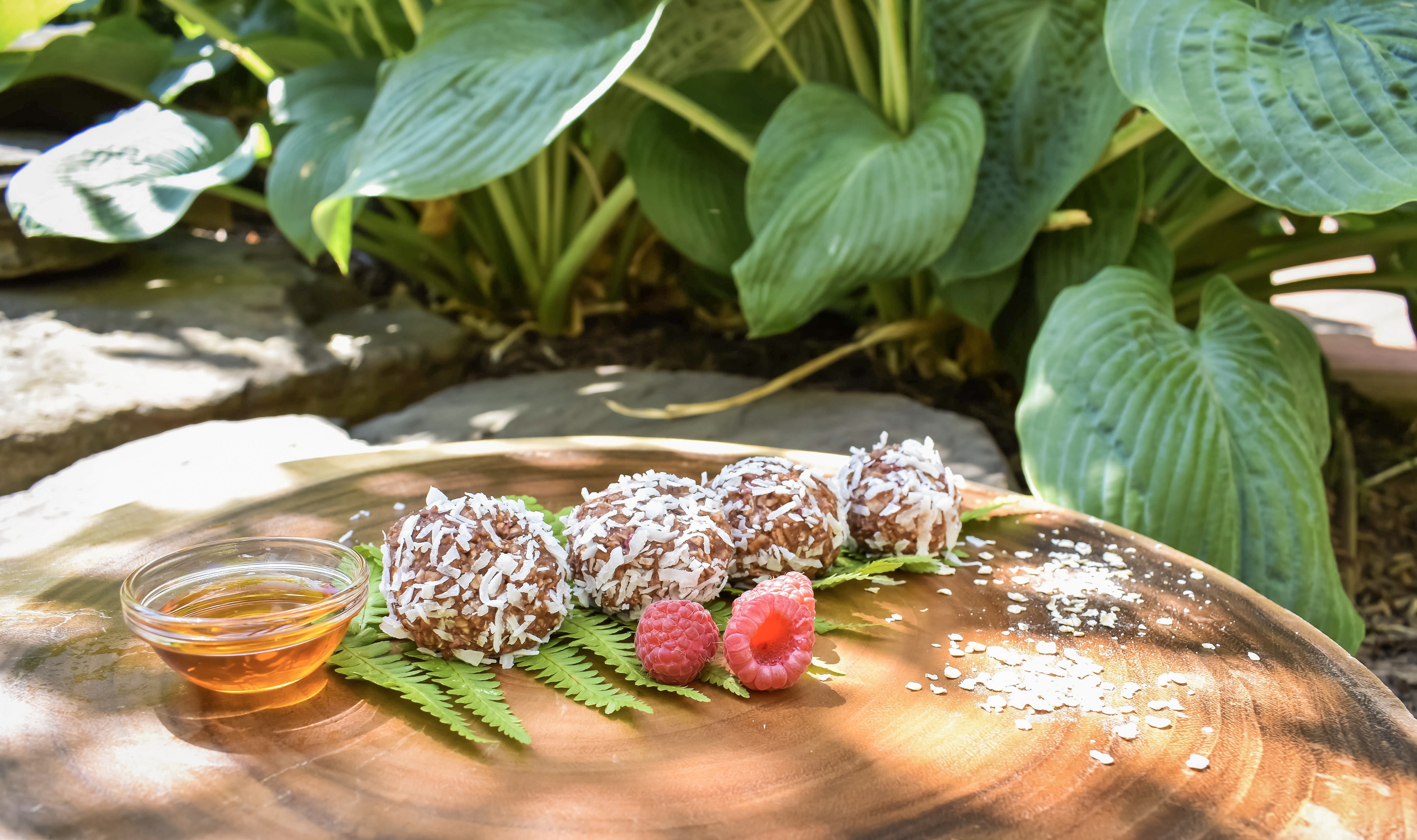 Chocolate Raspberry Energy Balls