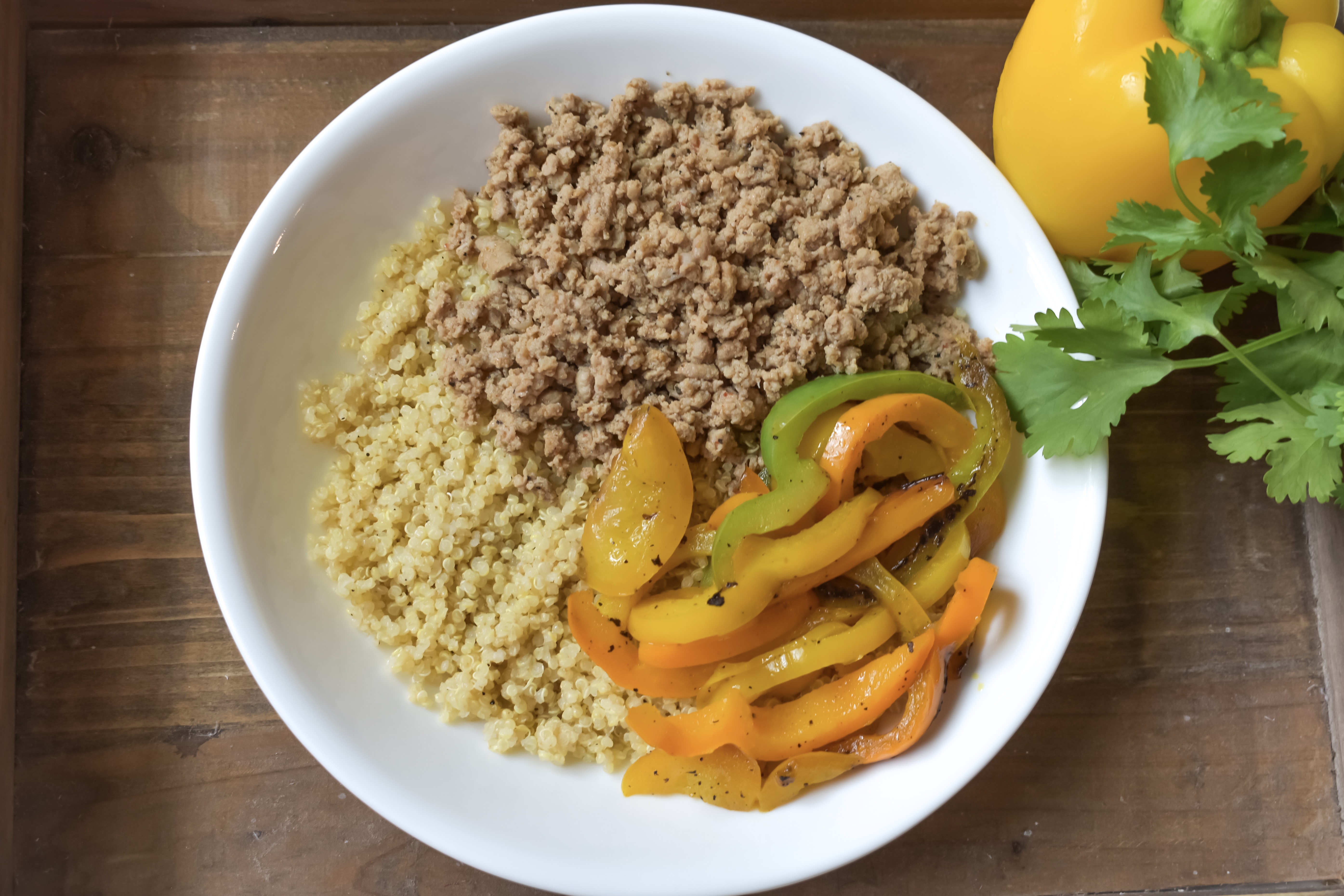 Quinoa Turkey Fajita