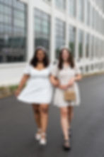 Kaleigh Madison's Spring and Summer Outfit Inspo with Southern Throne - Short White Dress