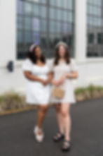 Kaleigh Madison's Spring and Summer Outfit Inspo with Southern Throne - Striped Carnival Dress