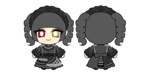 白黒アリスメンバーキャラぬいぐるみ | PLAYER DESIGN