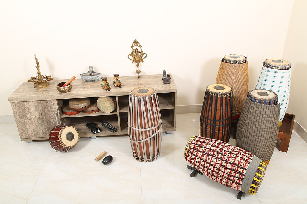 Thumbnail: Concert Grade Nylon-Rope Mridangam