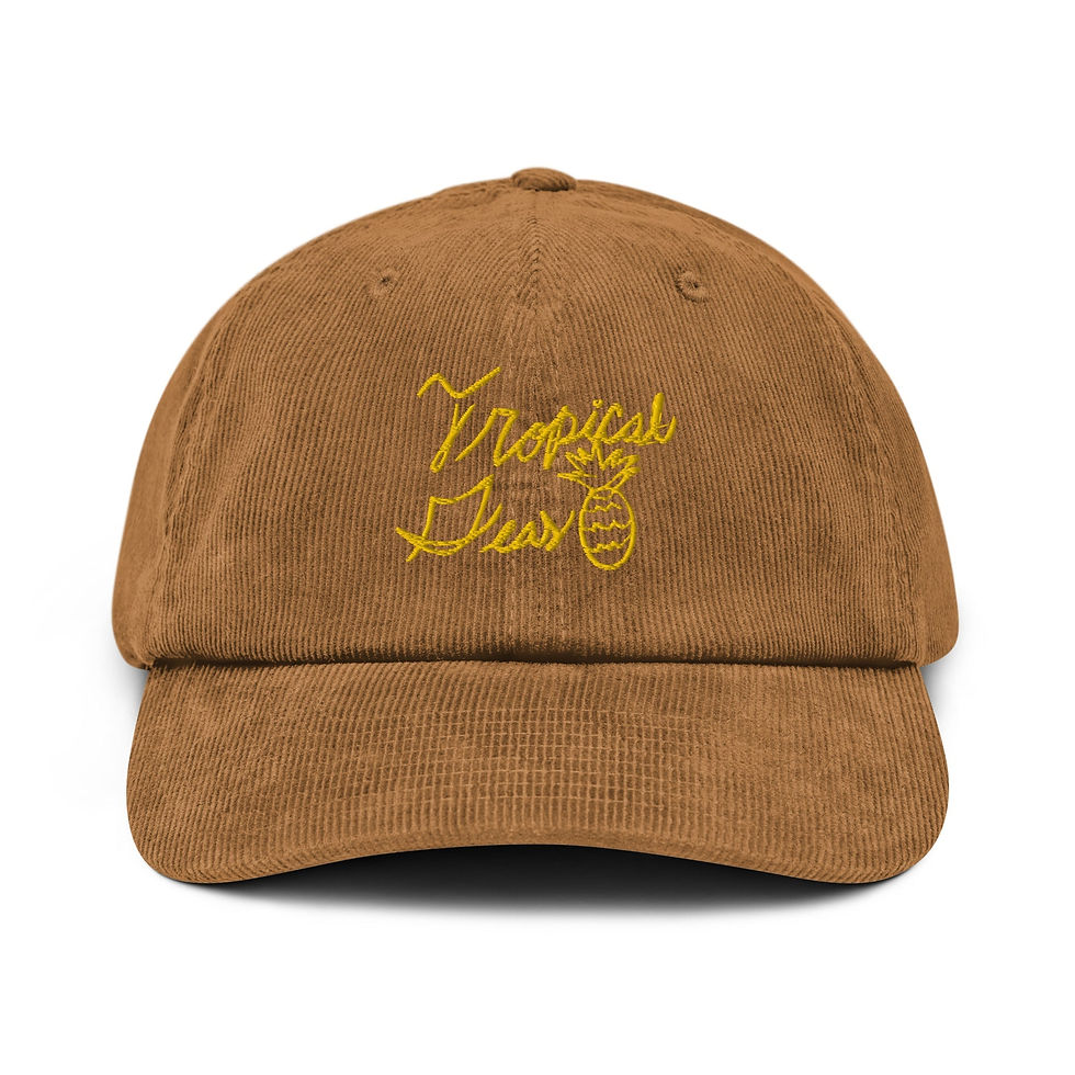 Thumbnail: Sloppy Pineapple Corduroy hat