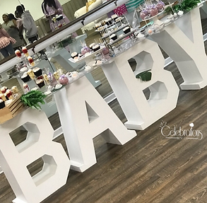 Event Rentals Baby Table