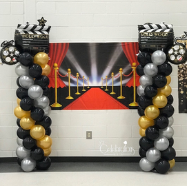 Themed Balloon columns
