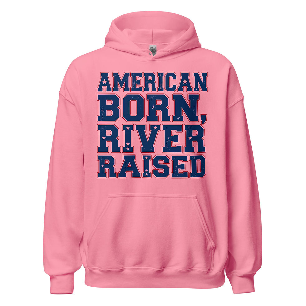 Thumbnail: American Born, River Raised Hoodie