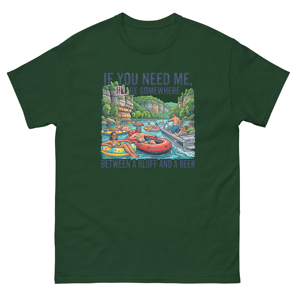 Thumbnail: If you need me I'll be somewhere between a bluff and a beer