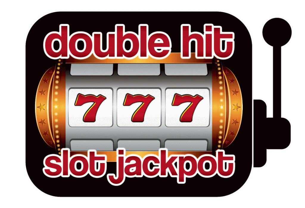 Double Hit Slot Jackpot Logo