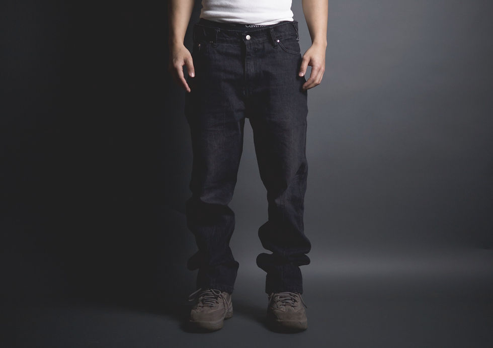 Thumbnail: MINI REAPER DENIM PANT(FADED BLACK)