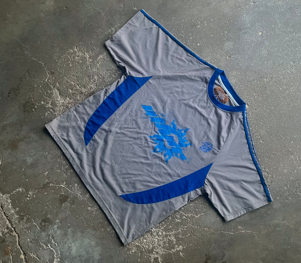 Thumbnail: DAYBREAK SPORT TEE(GREY-SPORT BLUE)
