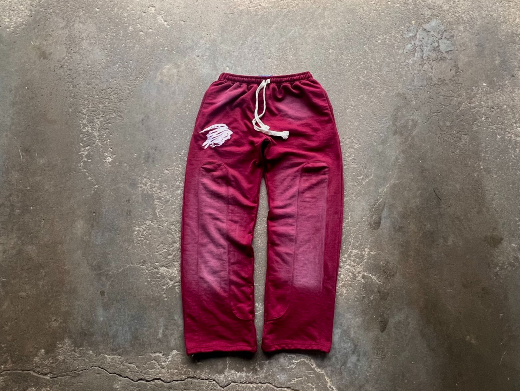 REAPER SWEATPANT(WASHED-RED)