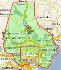 Baltimore county map