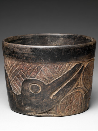 6 Bol au motif d'oiseau
