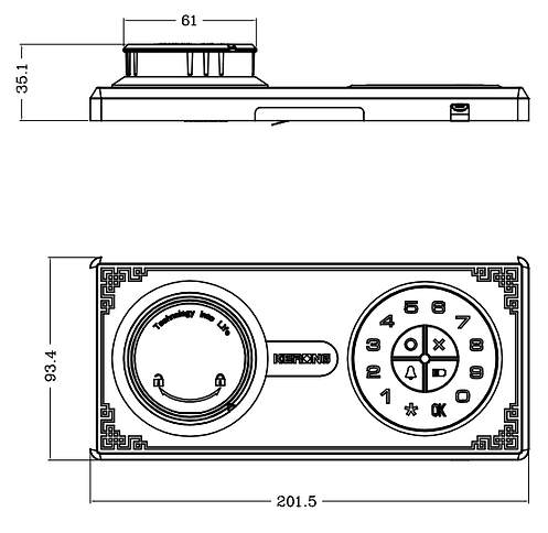 file cabinet password lock