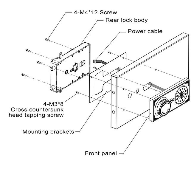 file cabinet password lock