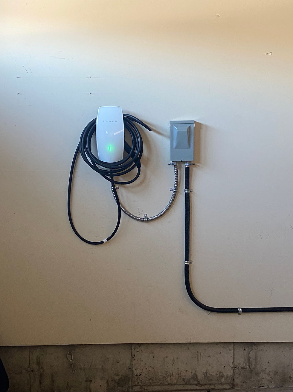 Tesla EV charger