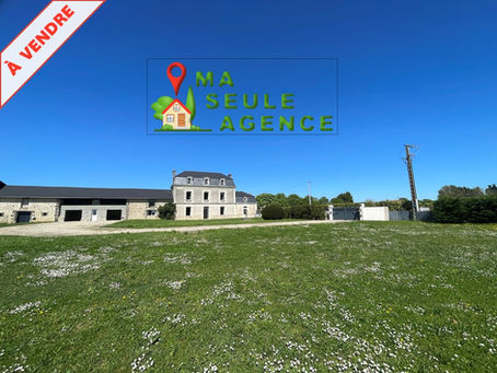 A VENDRE à ANGLIERS (86) - maison de Maître de 170 m2* habitable de suite + potentiel de 300 m2* - Prix : 224.000 € HAI.