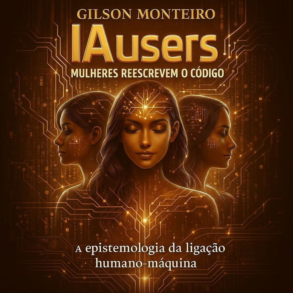 Gilson Monteiro lança  'IAUsers: Mulheres Reescrevem o Código', na Valer Teatro