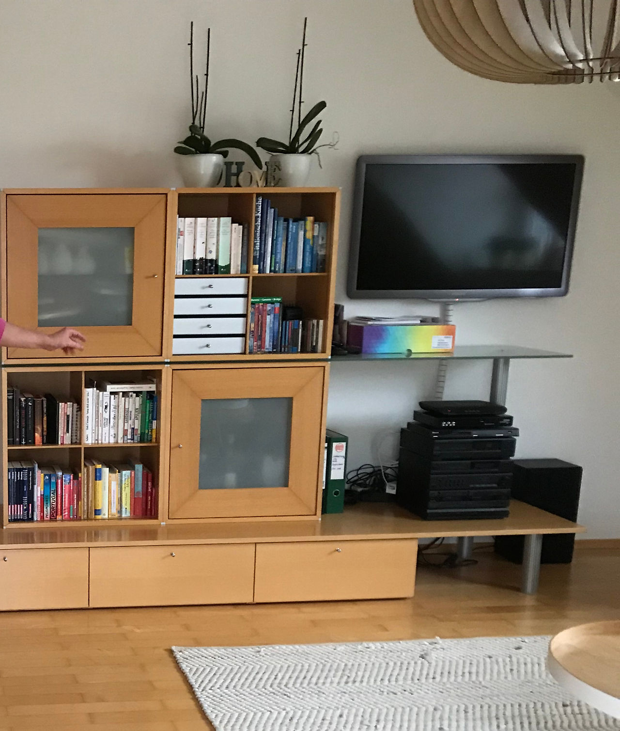 Wohnzimmer vorher nachher