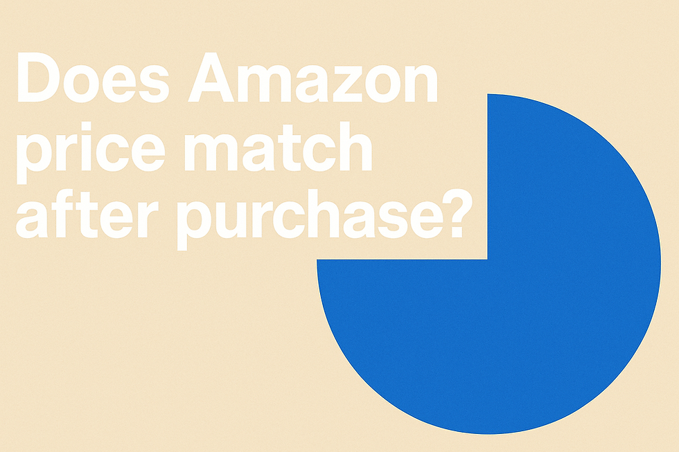 shopper checking Amazon order prices on laptop after noticing price drop