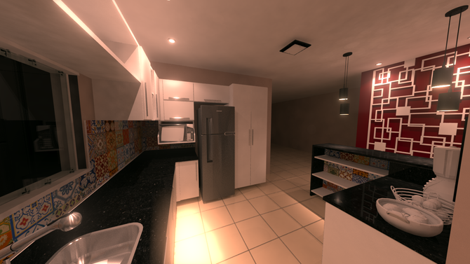 Projeto de Interiores - cozinha