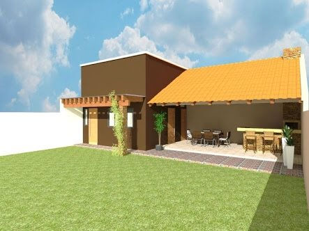 Projeção e construção de edículas