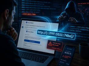 Attackers Weaponize IPv4-Mapped IPv6 Addresses to Evade Detection in Banking Phishing Campaign
