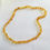 Thumbnail: New amber beaded Necklace 18inches 