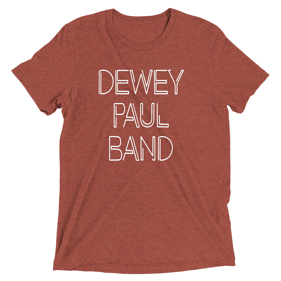 Thumbnail: Dewey Paul Band Neon letters Short sleeve t-shirt more colors+