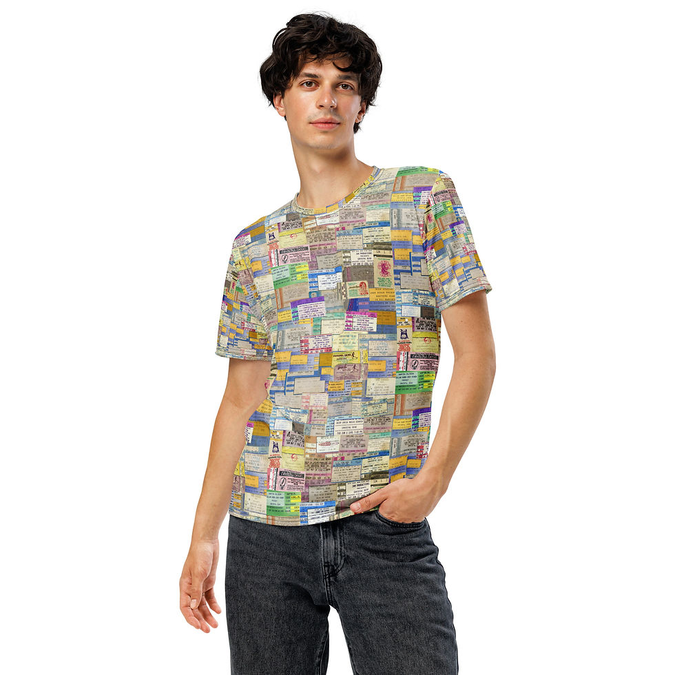 Thumbnail: Dewey's Grateful Dead Ticket Stubs '88-'95 Men's t-shirt