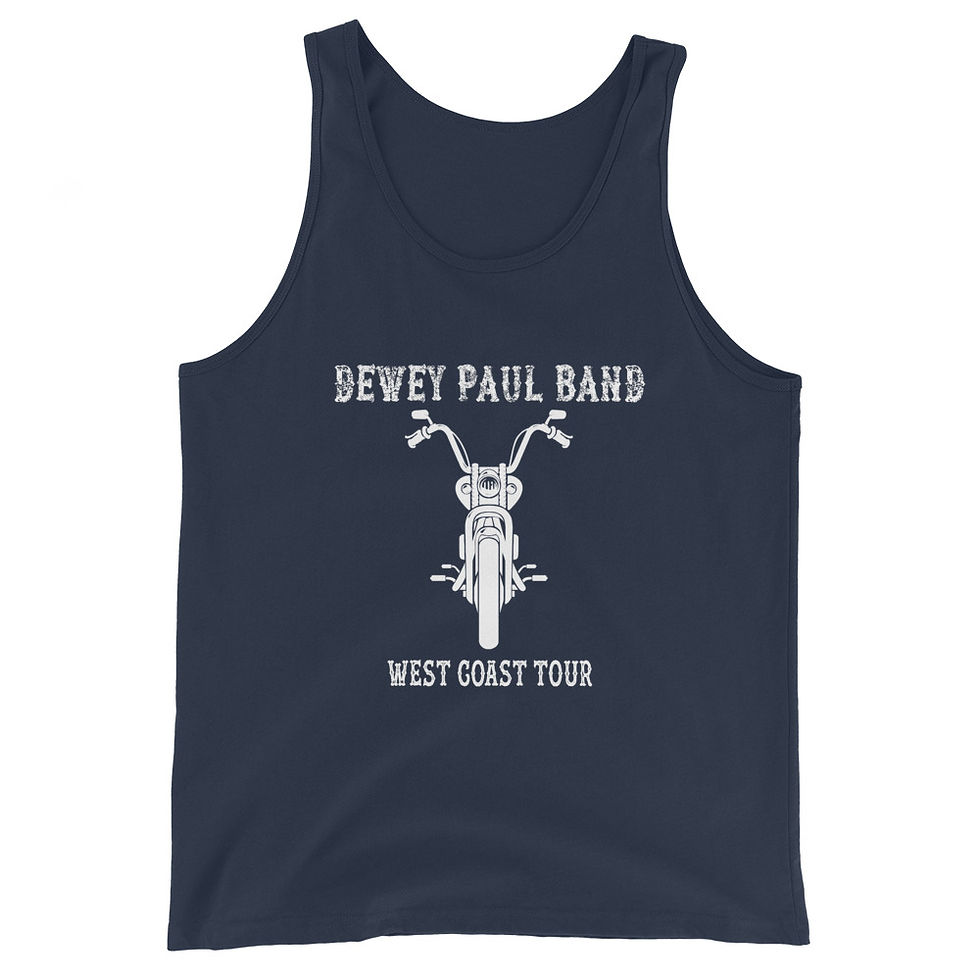 Thumbnail: Dewey Paul Band West Coast Tour Men's Tank Top