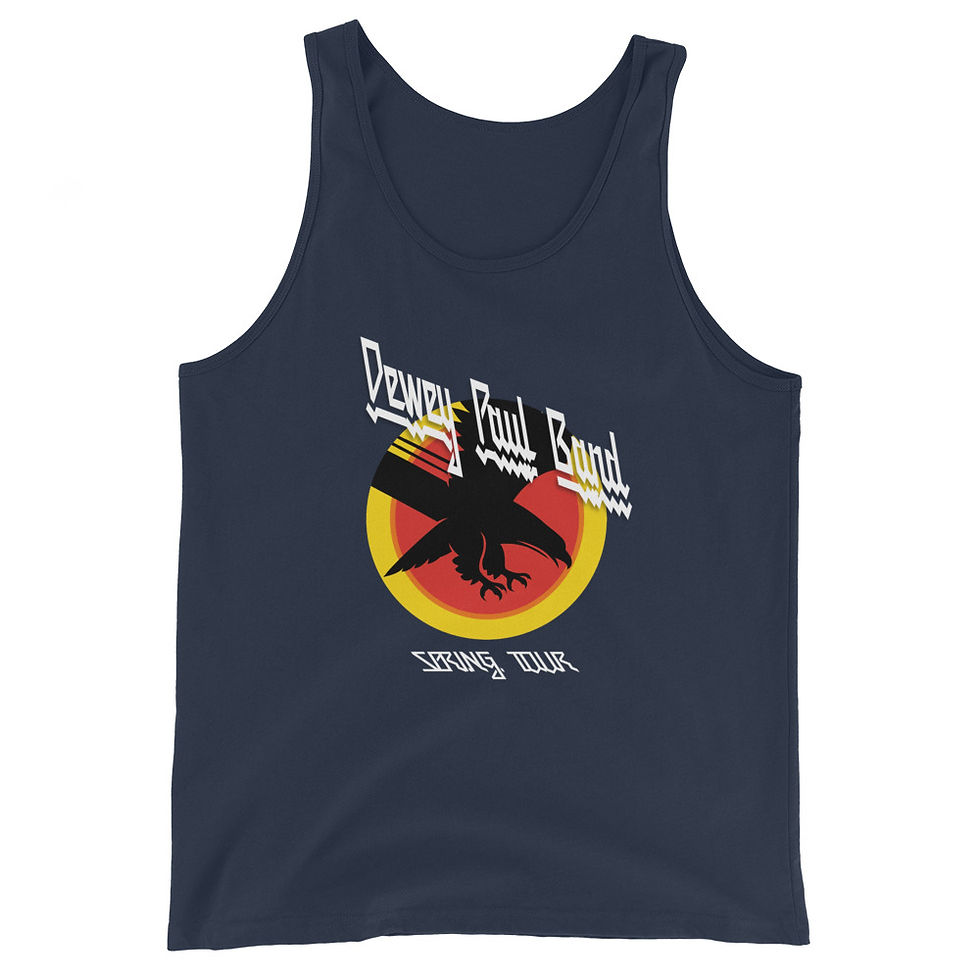 Thumbnail: Dewey Paul Band Spring Tour Men's Tank Top
