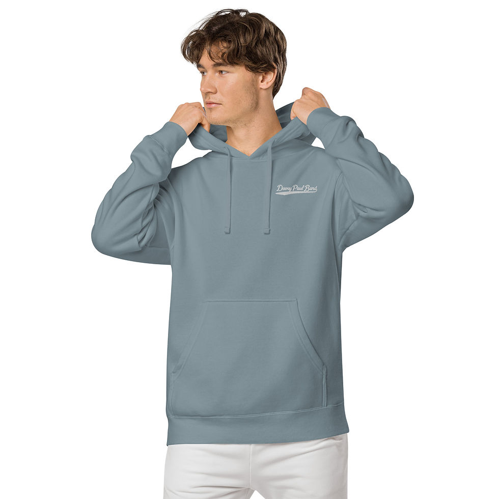 Thumbnail: Dewey Paul Band Unisex pigment-dyed hoodie